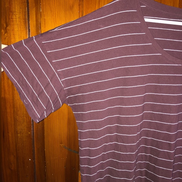 🍄old navy purple high low scoop neck tshirt 🍇 - Picture 2 of 3